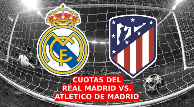 Real Madrid se medirá ente Atlético de Madrid