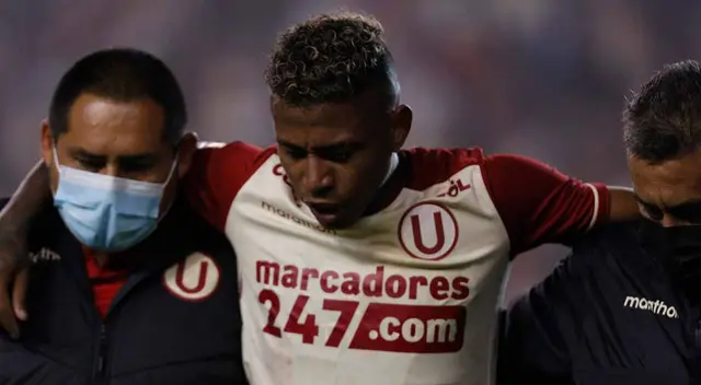 Polo dejó el campo a los 77' por una lesión