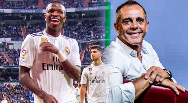 Vinicius Junior recibe el apoyo de Julinho Vinicius Junior recibe el apoyo de Julinho