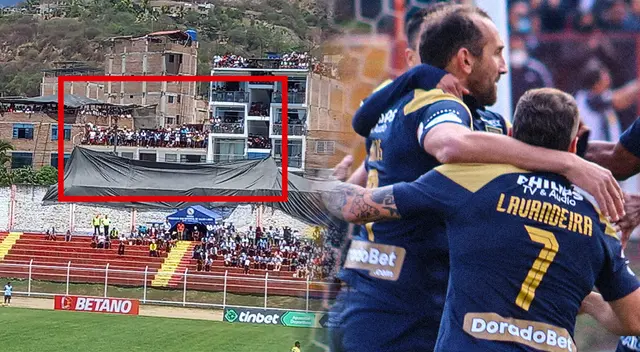 Alianza Lima vs Carlos Stein: hinchas en edificios Alianza Lima vs Carlos Stein: hinchas en edificios