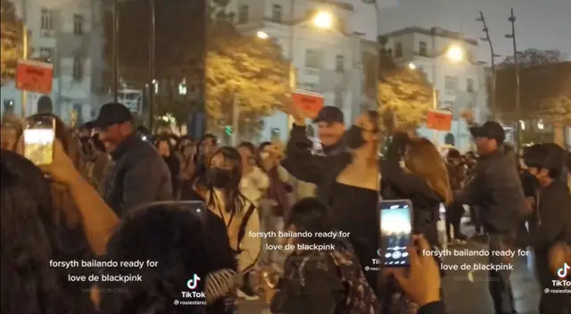 George Forsyth es captado bailando "Ready for love" de grupo surcoreano
