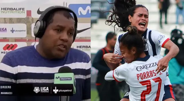 Luis Cordero, DT de Mannucci Femenil, arremetió contra Alianza Lima Femenino Luis Cordero, DT de Mannucci Femenil, arremetió contra Alianza Lima Femenino