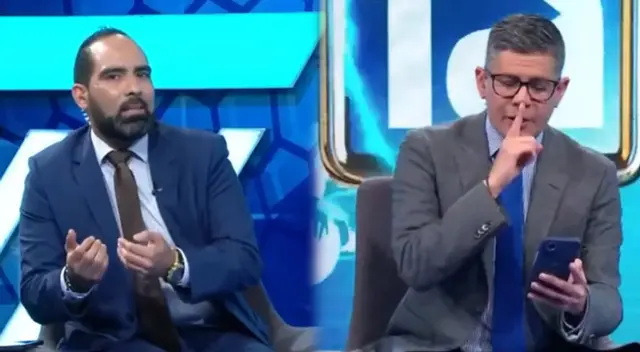 Osores y De la Piedra en acalorado debate por ganador del Clausura Osores y De la Piedra en acalorado debate por ganador del Clausura