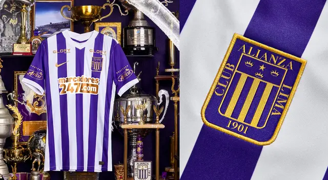 Alianza Lima presentó su camiseta oficial que estrenará en octubre Alianza Lima presentó su camiseta oficial que estrenará en octubre