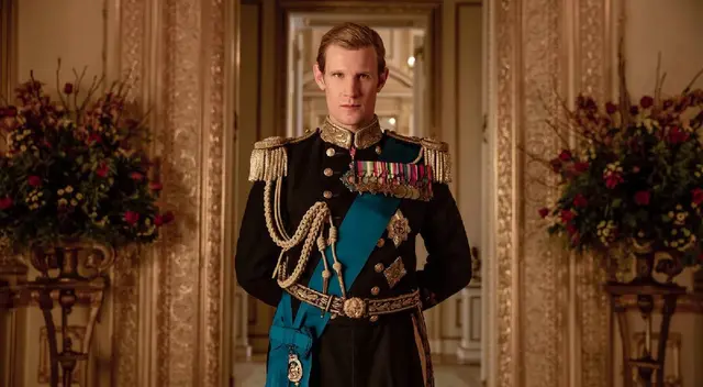 Smith interpretó a Felipe de Edimburgo antes y durante del nombramiento de Isabel ll.