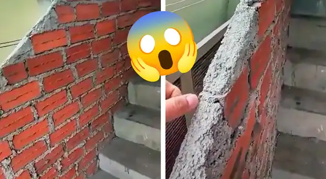 TikTok: Pared 'light' de 3cm de espesor llamó la atención de arquitecto que no pudo aguantar la risa