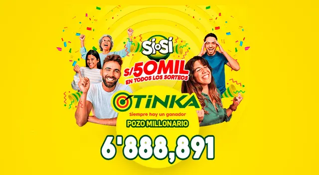 Tinka del miércoles 21 de setiembre: la lista de los ganadores del sorteo Tinka del miércoles 21 de setiembre: la lista de los ganadores del sorteo