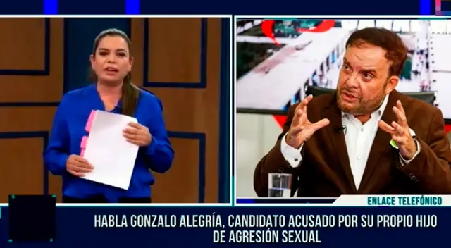 ¡Pierde los papeles! Candidato a la alcaldía protagonizó tenso momento con la periodista.