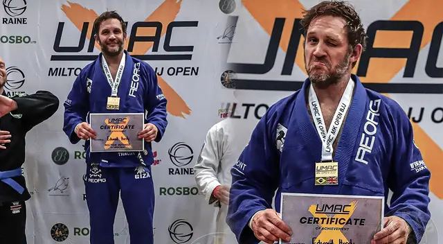 Tom Hardy, protagonista de Venom, debutó en torneo de Jiu-jitsu y se llevó el oro Tom Hardy, protagonista de Venom, debutó en torneo de Jiu-jitsu y se llevó el oro