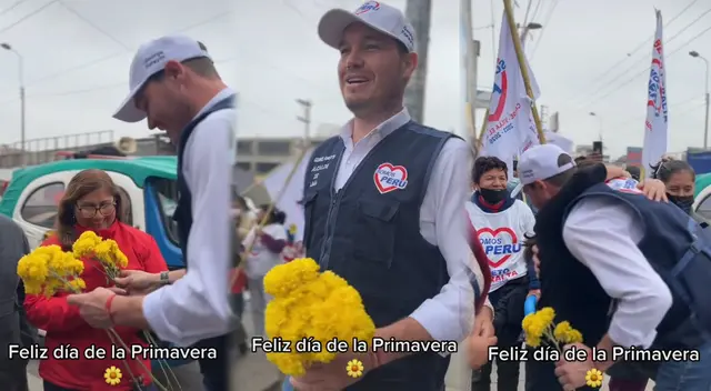 George Forsyth se une a la tendencia de las 'Flores amarillas' con miras a las elecciones 2022 George Forsyth se une a la tendencia de las 'Flores amarillas' con miras a las elecciones 2022