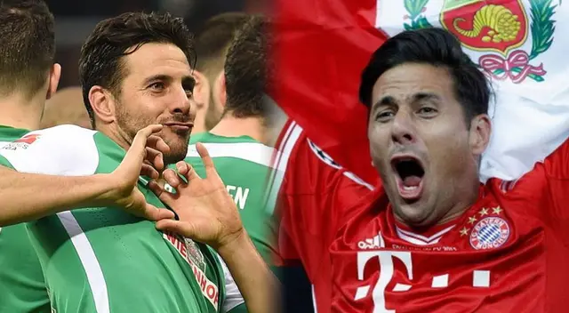 Claudio Pizarro lo ganó todo con el Bayern Múnich.