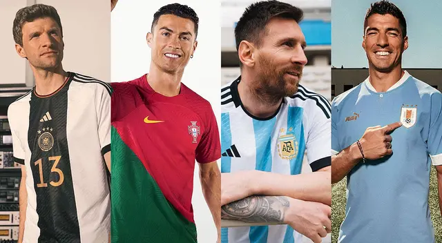 Qatar 2022: Conoce todas las camisetas que usarán las selecciones de fútbol Qatar 2022: Conoce todas las camisetas que usarán las selecciones de fútbol