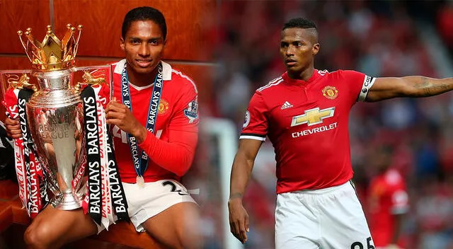 Antonio Valencia en Manchester United