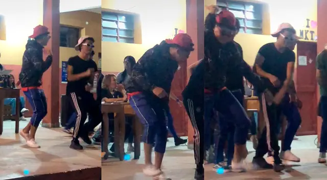 Jóvenes bailan a ritmo de la canción 'Tírate un paso' de 'Los Wachiturros'. Jóvenes bailan a ritmo de la canción 'Tírate un paso' de 'Los Wachiturros'.