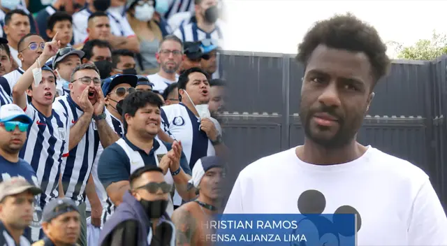 Christian Ramos respondió a las críticas de hinchas blanquiazules Christian Ramos respondió a las críticas de hinchas blanquiazules