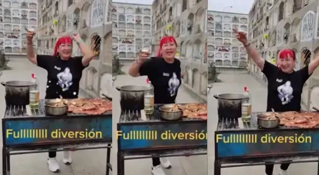Visita al cementerio termina en parrillada y causa polémica: "¿De dónde habrán sacado la carne?" Visita al cementerio termina en parrillada y causa polémica: "¿De dónde habrán sacado la carne?"
