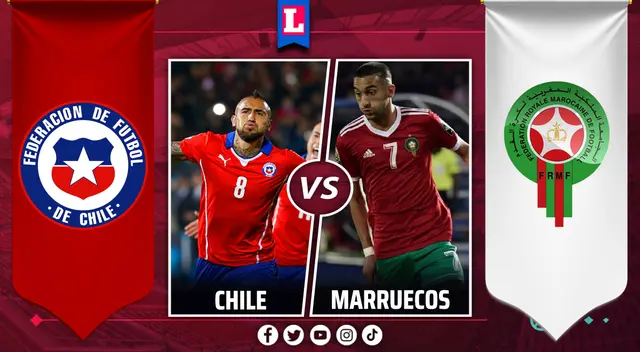 Chile vs Marruecos este viernes 23 de septiembre Chile vs Marruecos este viernes 23 de septiembre