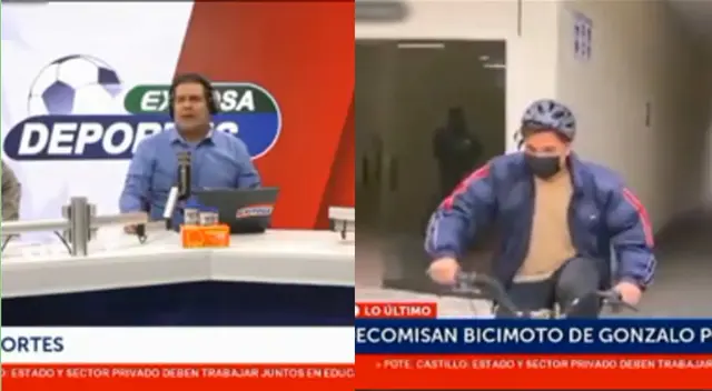 Bicimoto de Gonzalo Núñez es decomisada por no pagar apuesta de 50 soles