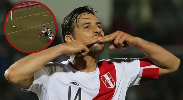 Claudio Pizarro anotó uno de los goles más rápidos en la historia de la Selección Peruana