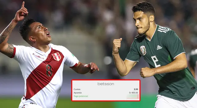 Aficionado apuesta a favor de Perú y puede ganar más del sueldo mínimo.