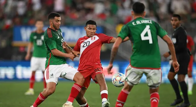 México ganó 1-0 a Perú con el único gol de Hirving Lozano México ganó 1-0 a Perú con el único gol de Hirving Lozano
