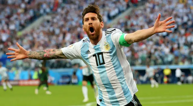 Lionel Messi registra 87 goles con la Selección Argentina desde su debut ante Croacia cuando tenía 18 años.