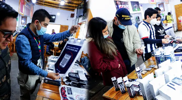 Alianza Lima 'raya' con la venta de sus productos en Trujillo previo a la final ante Mannucci Alianza Lima 'raya' con la venta de sus productos en Trujillo previo a la final ante Mannucci