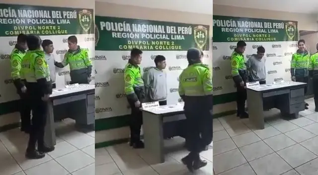 Detenido llama a su mamá en medio de intervención policial y desata las risas en TikTok