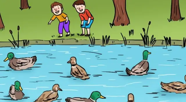 ¿Qué animal se esconde entre los patos? Tienes 3 segundos para resolver este reto visual ¿Qué animal se esconde entre los patos? Tienes 3 segundos para resolver este reto visual