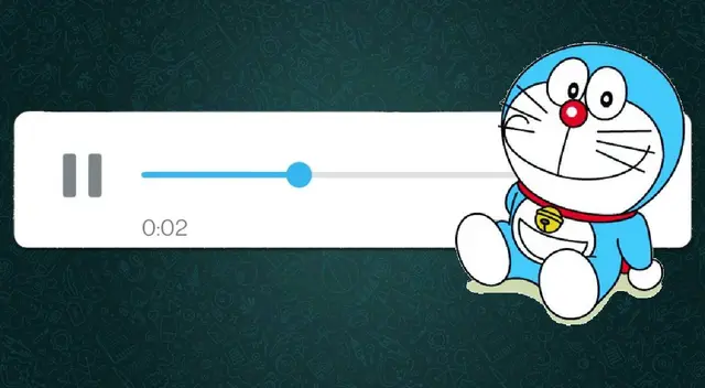 Sigue todos estos pasos para poder enviar un audio con la voz de Doraemon por WhatsApp Sigue todos estos pasos para poder enviar un audio con la voz de Doraemon por WhatsApp