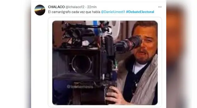 El 'roche' de Urresti en el debate