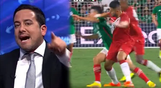 Óscar del Portal no toleró la falta de Carlos Zambrano en el Perú vs. México Óscar del Portal no toleró la falta de Carlos Zambrano en el Perú vs. México