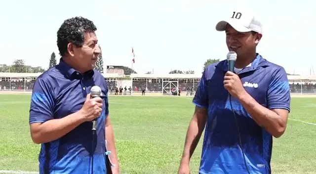 Reimond Manco como comentarista deportivo en Copa Perú Reimond Manco como comentarista deportivo en Copa Perú