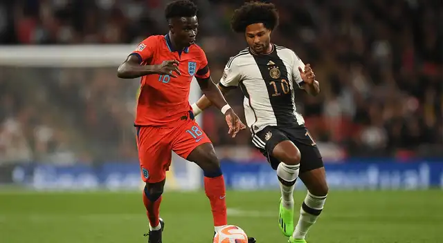 Inglaterra empató 3-3 con Alemania Inglaterra empató 3-3 con Alemania