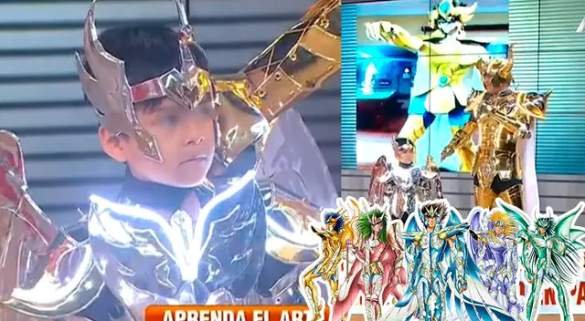 Papá 'otaku' hace armadura de Caballeros del Zodiaco para su hijo y es toda una sensación Papá 'otaku' hace armadura de Caballeros del Zodiaco para su hijo y es toda una sensación