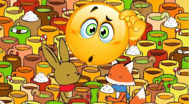 ¿Qué taza está vacía? Encuéntrala y supera el reto en solo 8 segundos