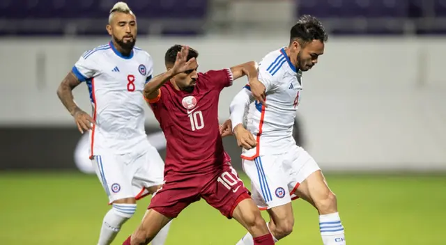 Chile y Qatar jugaron en Viena.