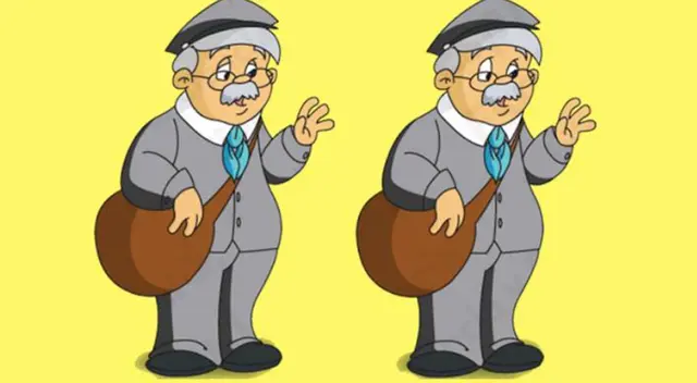 Encuentras las 2 diferencias en este reto visual del personaje 'Jaimito el cartero' Encuentras las 2 diferencias en este reto visual del personaje 'Jaimito el cartero'