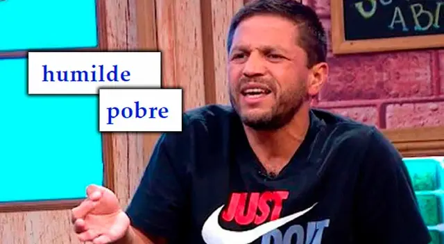 Pedro García sorprendió con el uso de la palabra 'pobre'