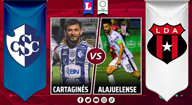 Cartaginés vs Alajuelense este miércoles 28 de septiembre
