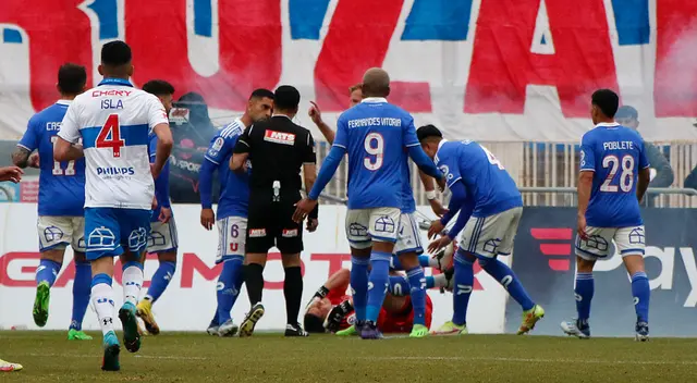 Universidad Católica vs Universidad de Chile suspendido Universidad Católica vs Universidad de Chile suspendido