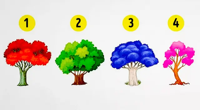Elige el árbol que más te guste y conoce qué emoción te representa. Elige el árbol que más te guste y conoce qué emoción te representa.