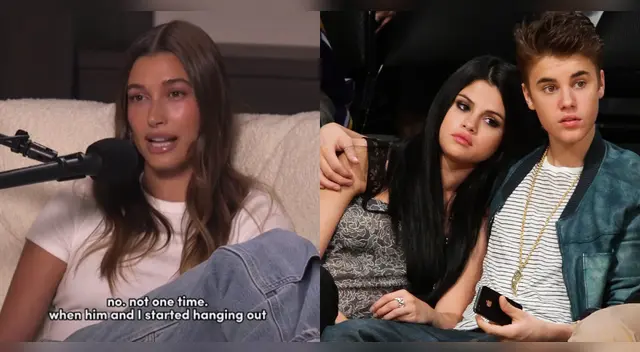 Hailey Baldwin rompe su silencio y habla sobre Selena Gómez y Justin Bieber