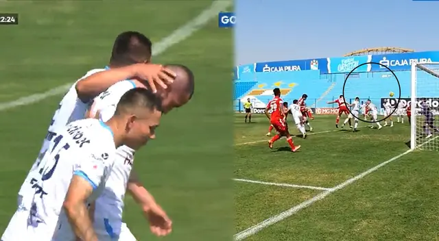 Lutiger puse el tercero para Cristal, pero Velarde anotó el segundo para ADT tres minutos después