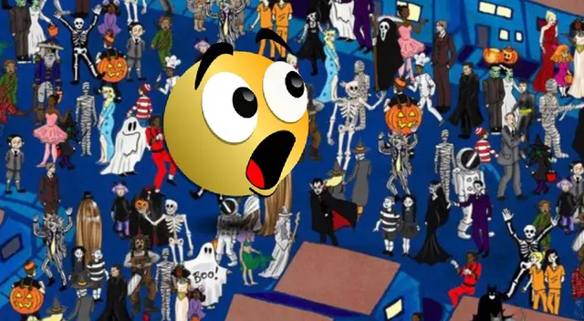 ¿Podrás ubicar al ladrón camuflado en esta fiesta de halloween? Tienes solo 10 segundos para lograrlo ¿Podrás ubicar al ladrón camuflado en esta fiesta de halloween? Tienes solo 10 segundos para lograrlo