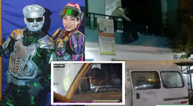 'Robotina' botó de su casa a 'Robotín' lanzando su ropa en bolsas de basura - VIDEO