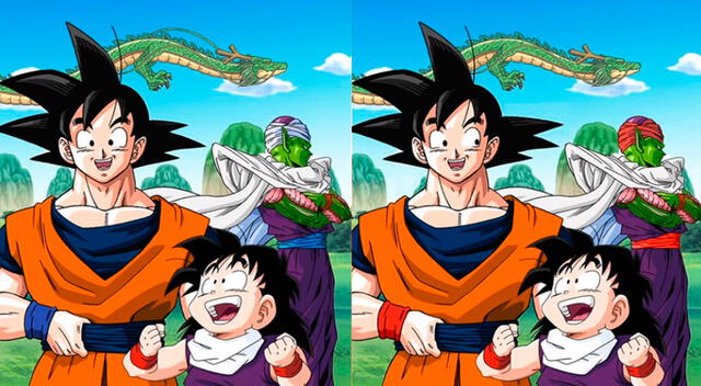¿Podrás ubicar las 5 diferencias en la foto de Goku y Gohan? Eleva tu 'Ki' y resuelve este reto