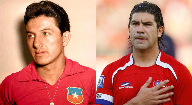 Leonel Sánchez y Marcelo Salas