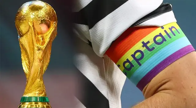 Mundial Qatar 2022 con brazaletes del movimiento LGTBQI+ Mundial Qatar 2022 con brazaletes del movimiento LGTBQI+