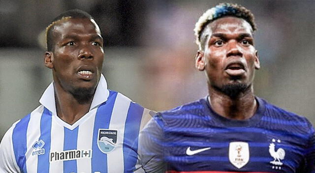 Paul Pogba y su hermano Florentin.